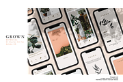 Grown - Plant Care UI Kit, an App Template by CC CREATIVE CO (Thumbnail 1 of 4)