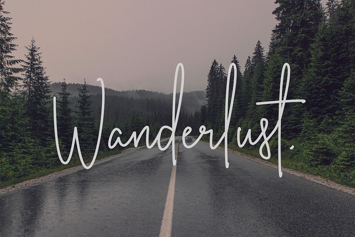 Australia Signature Font, a Script Font by Cherryline Master (Photo 10 of 10)