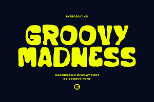 Groovy Madness - Display Font
