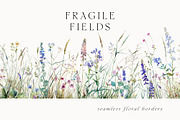 Waterolor Floral Borders Bundle, a Decorative Illustration by Lana Elanor (Thumbnail 68 of 97)