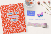 Valentine Florals 3, a Pattern Graphic by 7th Avenue Designs (Thumbnail 7 of 9)