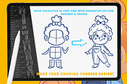 Character Builder - Drawing Toolkit, a Brush Add-On by Leonard Posavec (Thumbnail 2 of 9)