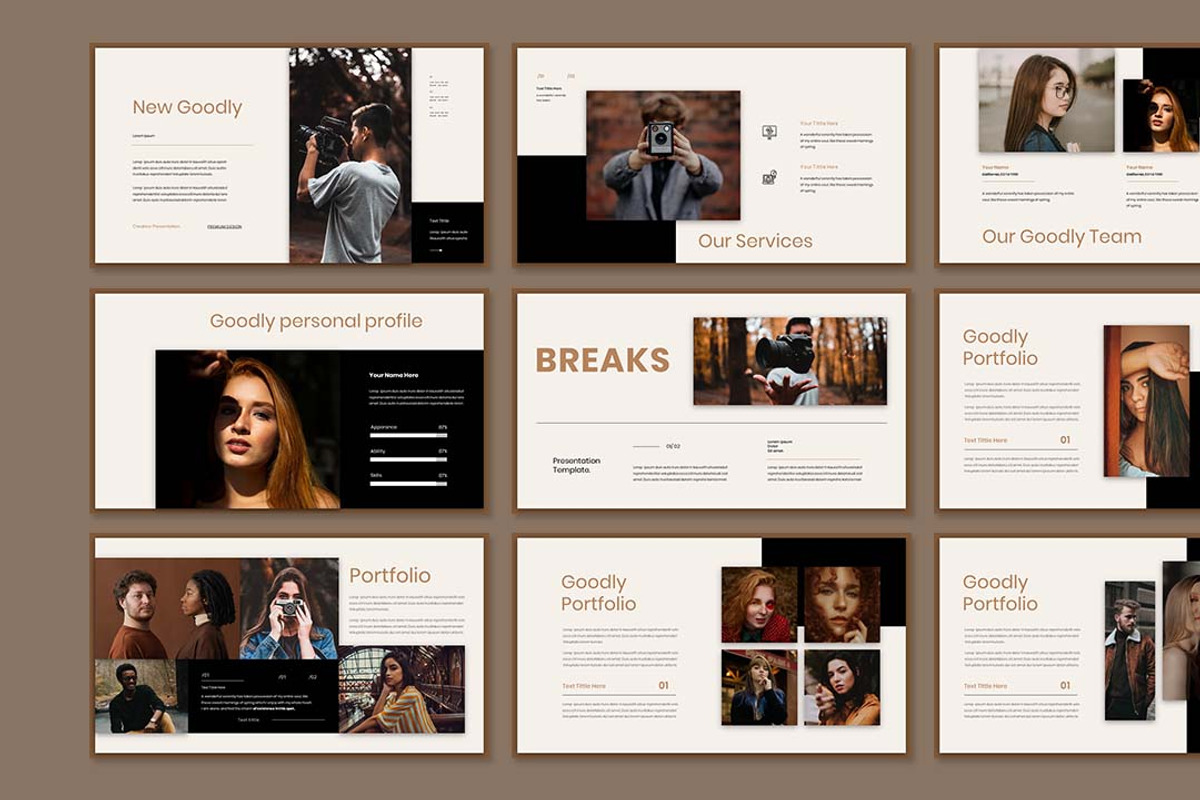 Goodly Presentation Template, a Presentation Template by Analogous Temp (Photo 3 of 5)