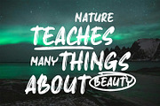 Jarhel Display Brush Font, a Sans Serif Font by nizarbagasm (Thumbnail 9 of 10)