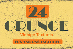 Vintage Grunge Textures Set