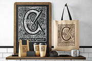 Vintage Letter A Vector And PNG, a Symbol Font by Graphic Spirit (Thumbnail 4 of 5)