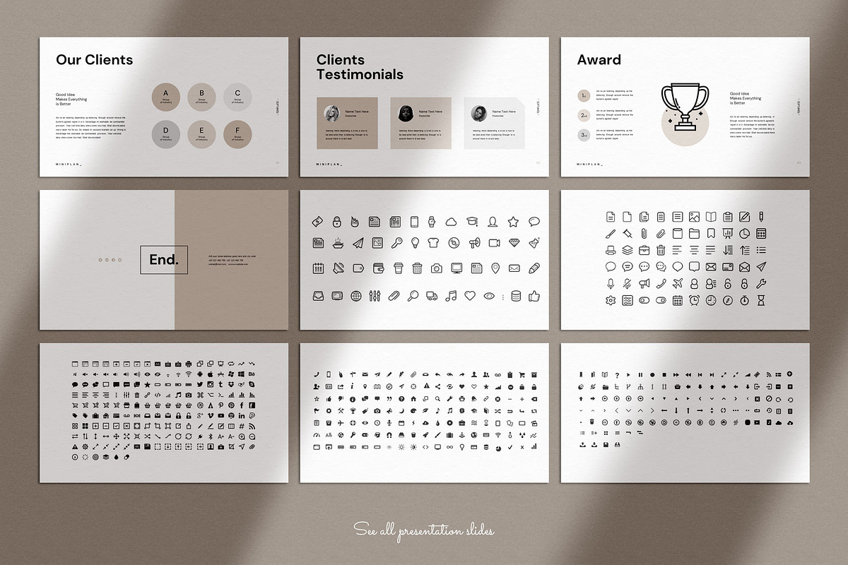 Business Plan PowerPoint Template, a Presentation Template by TemplatesForest (Photo 13 of 13)