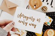 Sabrina Darwin Sweet Script Font, a Script Font by Kotak Kuning Studio (Thumbnail 6 of 9)