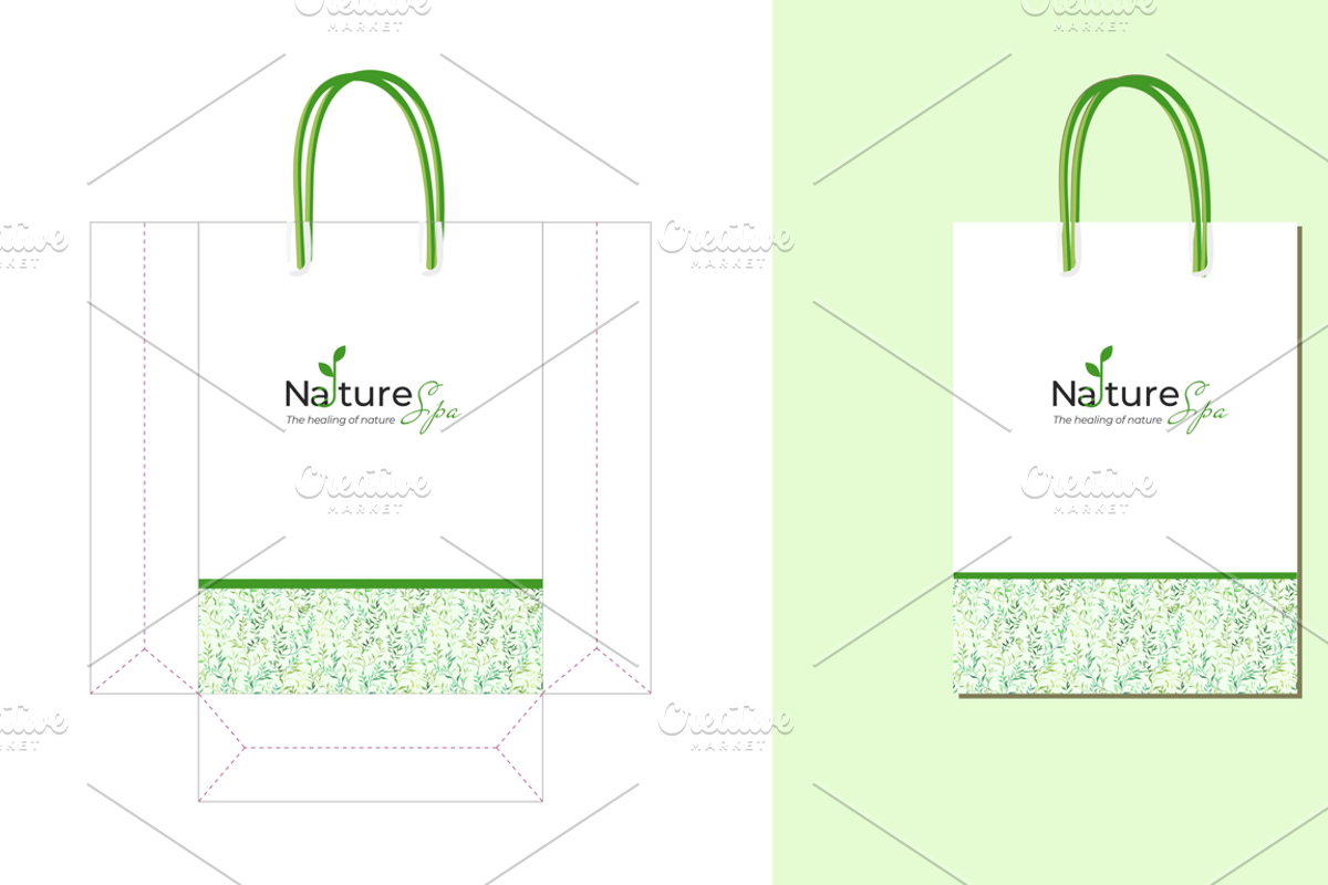 Full branding package | Nature Spa, a Templates & Theme by Offload VN (Photo 10 of 10)