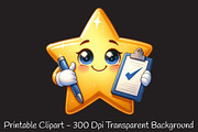 Science-Star-Clipart, an Illustration by RobertsArt (Thumbnail 3 of 7)