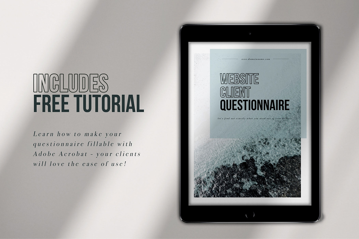 Website Client Questionnaire, a Branding & Logo Template by Ryen Creative (Photo 3 of 5)
