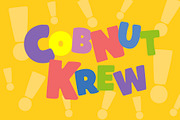 Cobnut - a nutty, bold and fun font, a Font by Little Type Factory (Thumbnail 4 of 12)