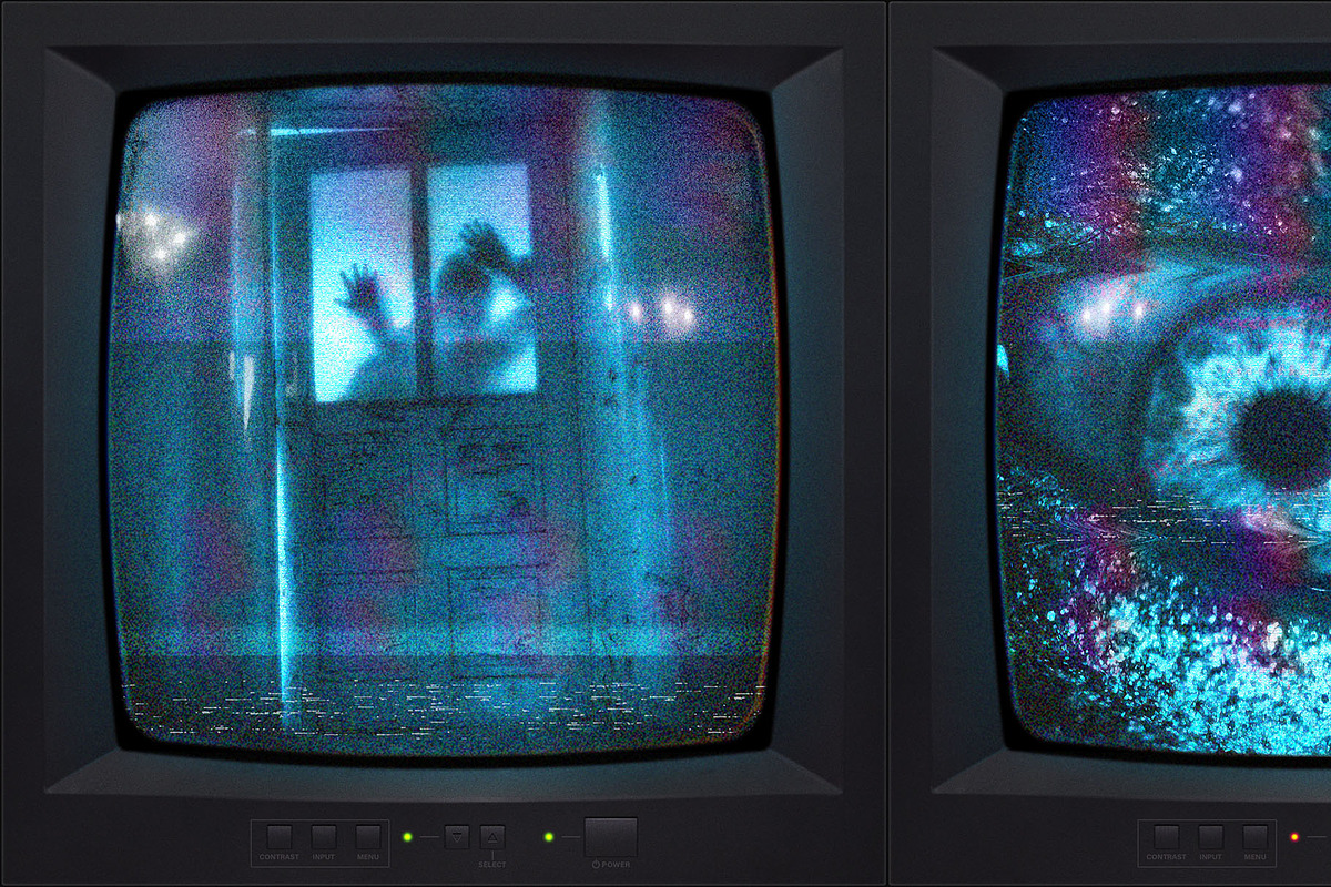 VHS Machine - Retro Monitor Effect, a Layer Style Add-On by bangingjoints (Photo 4 of 7)