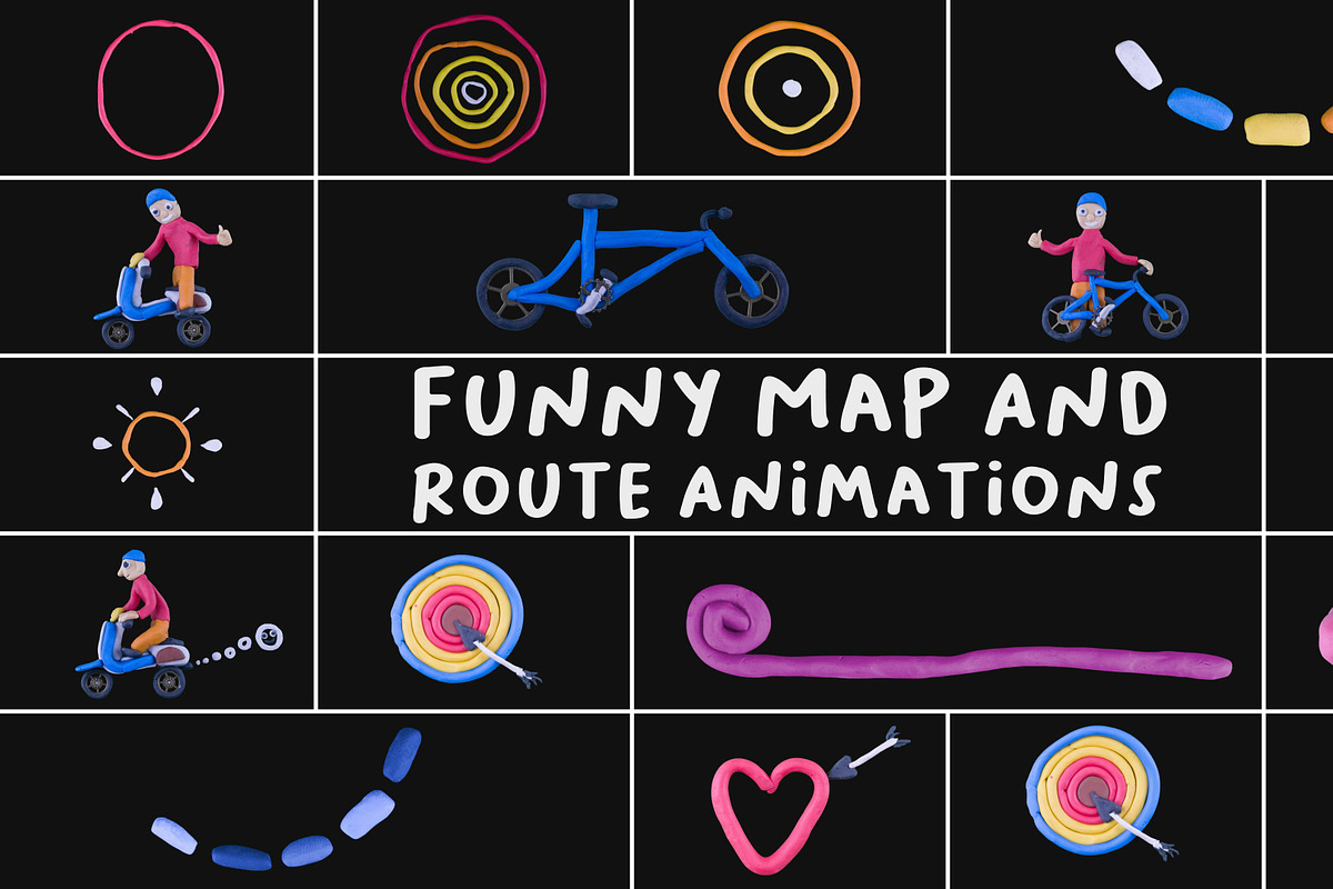 Funny Map Animations | DaVinci, a Templates & Theme by FlashFXbox (Photo 1 of 2)