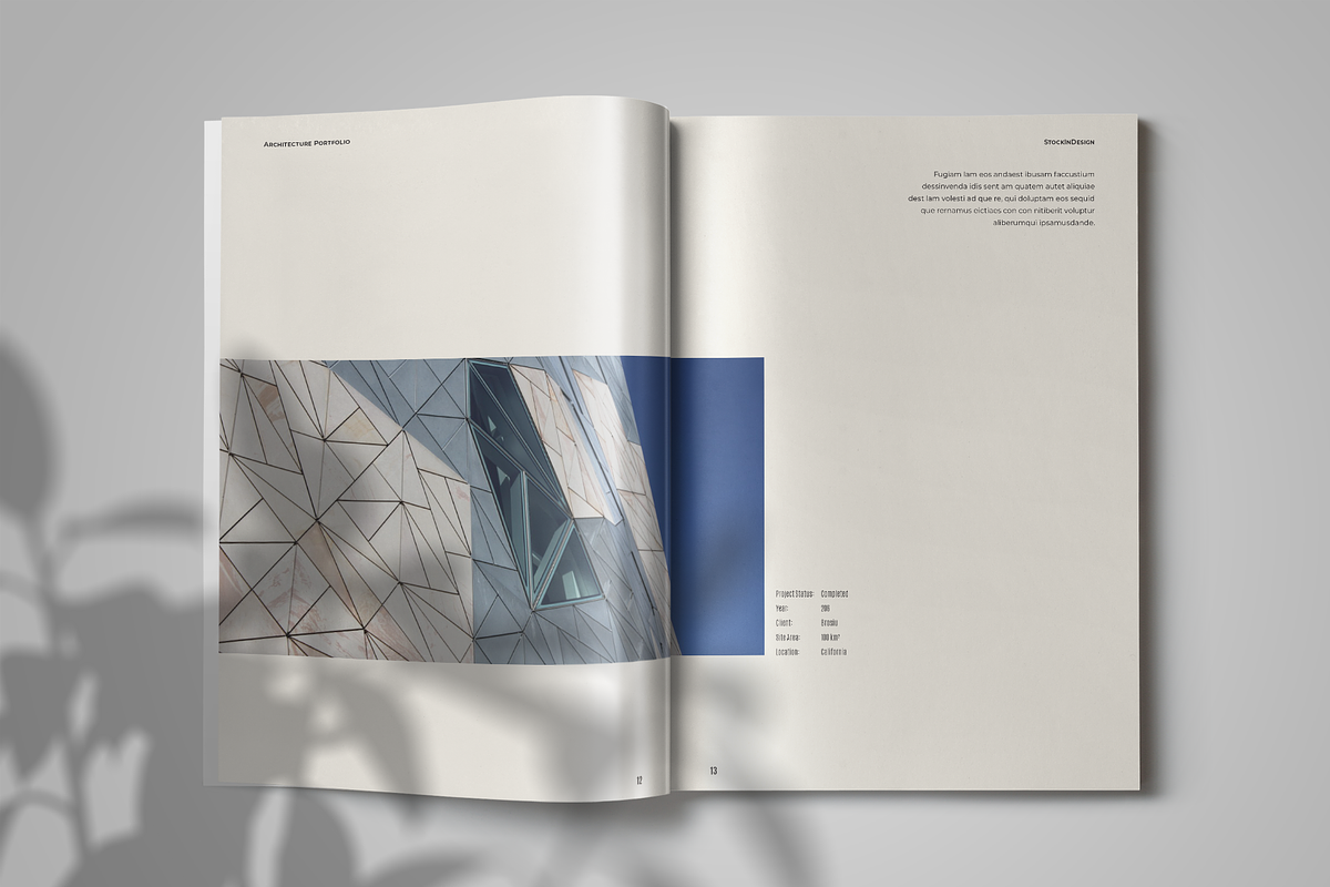 Architecture Portfolio / Brochure, a Templates & Theme by StockInDesign (Photo 4 of 7)