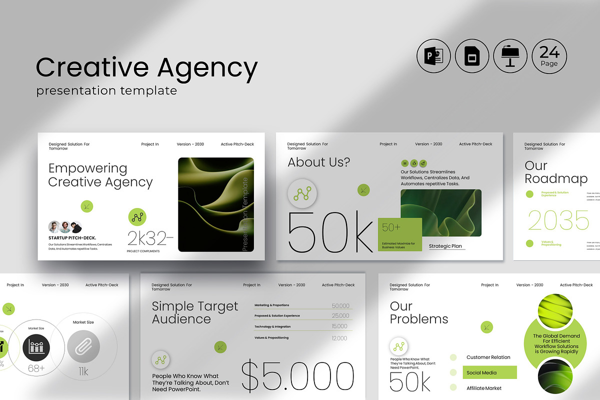 Business Pitch-Deck Presentation, a Presentation Template by Creative-Work (Photo 1 of 9)