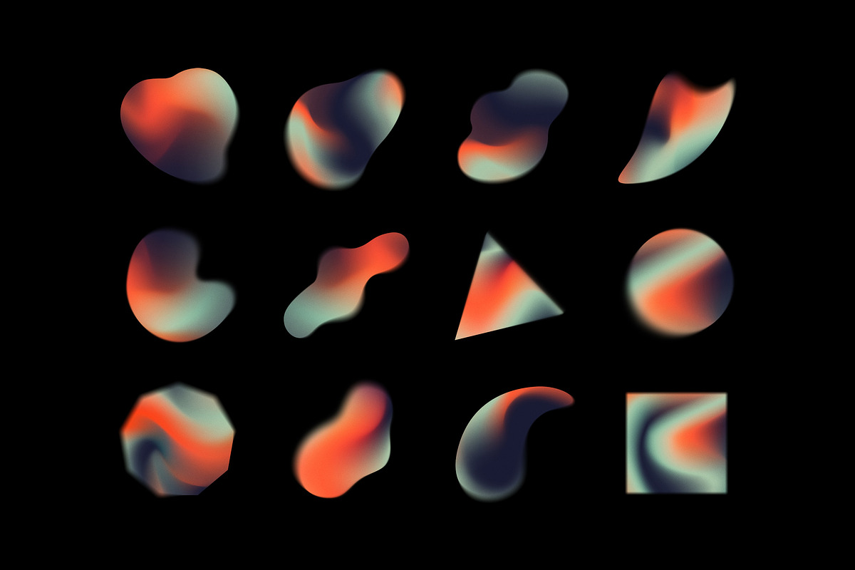 Gradient Shapes Collection, a Texture Graphic by pixelbuddha.net (Photo 9 of 22)