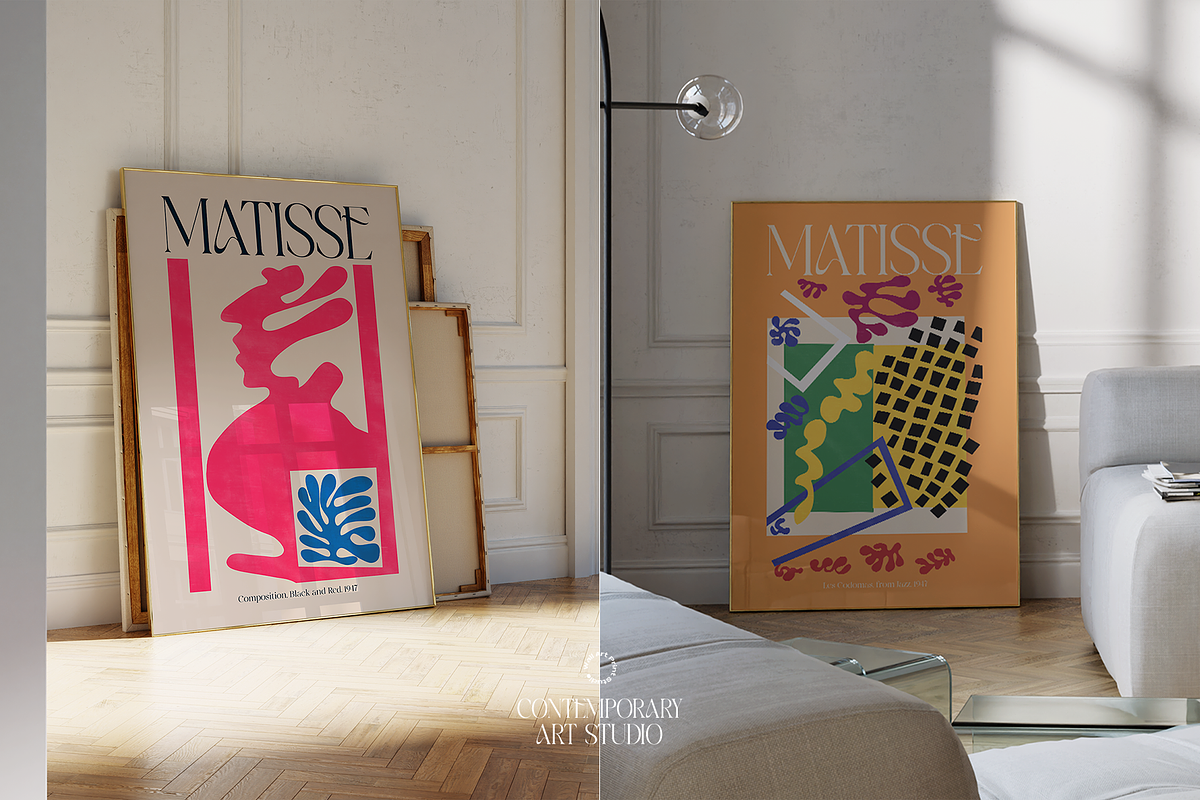 Contemporary Art 3, a Graphic by Wall Art Print Studio (Photo 12 of 16)