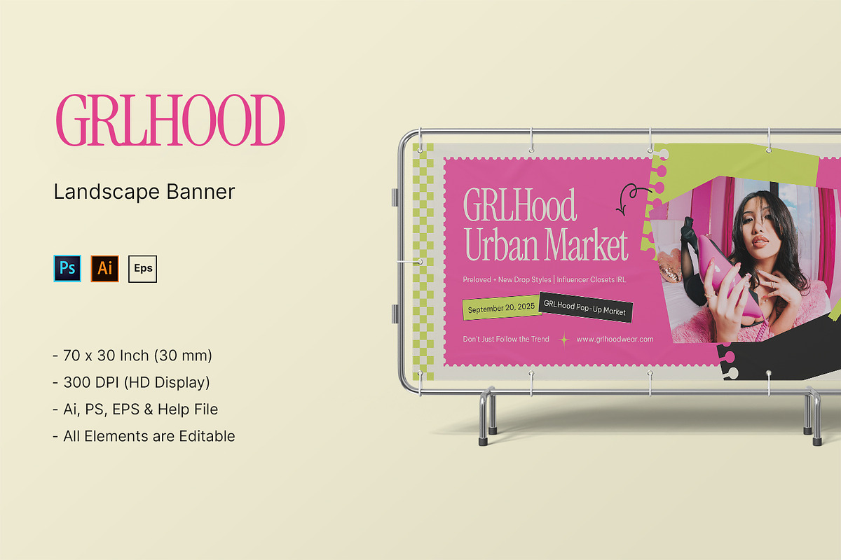GRLHood - Landscape Banner preview 2