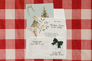 Christmas Goats Cottagecore Clipart, a Seasonal Illustration by divanovskaya_nv (Thumbnail 2 of 15)