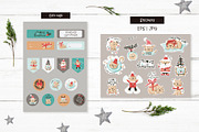 Christmas cats Collection, a Graphic by Nafanya (Thumbnail 9 of 11)