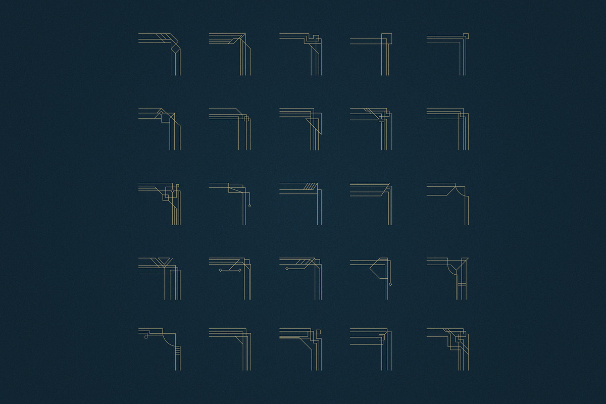 Art Deco Collection - Fonts, Vectors, a Serif Font by VP Fonts (Photo 21 of 23)
