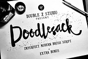 Doodlesack + Bonus, a Script Font by DoubleZ Studio (Thumbnail 4 of 6)