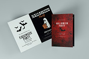 Halloween Party Invitation Card, an Invitation Template by DesignGenix (Thumbnail 3 of 6)