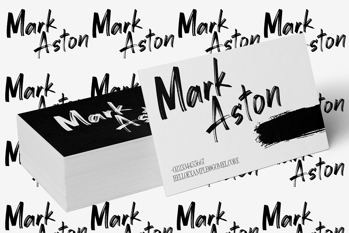 New Austin – Brush Handwritten Font, a Handwritten Font by Dm Studio (Photo 5 of 10)