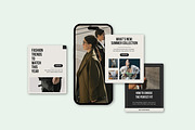 Canva Fashion Stylist Social Media, a Design Template by SecondBrain Store (Thumbnail 5 of 10)