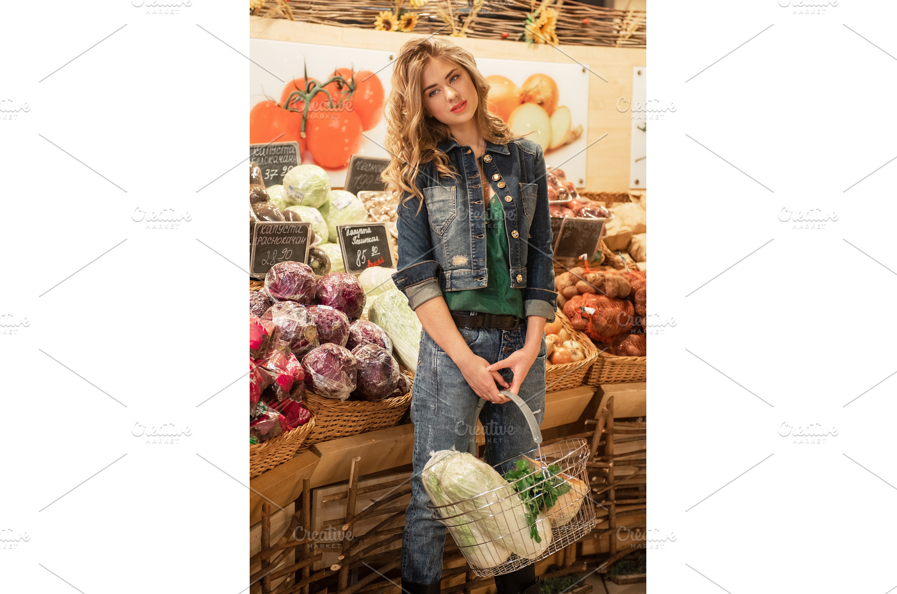 Young woman shopping in a, a Person Photo by Jan Jack Russo Media