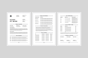 Scope Of Work | MS Word & Indesign, a Stationery Template by Leaflove (Thumbnail 2 of 6)