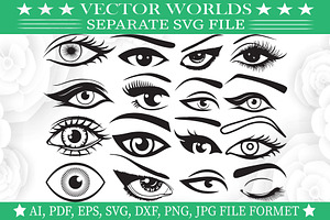 Eyes Svg, Man, Woman, Nurse Svg, an Object Graphic by VectorWorlds