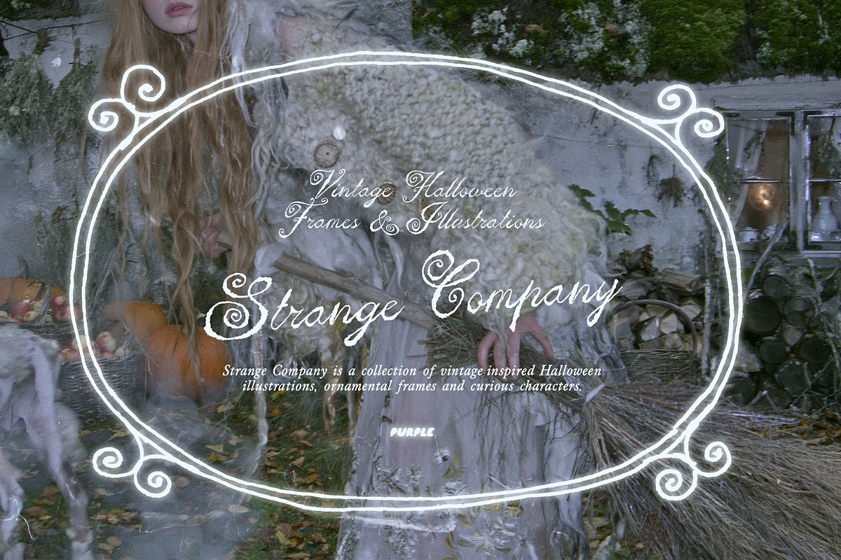 Strange Company Halloween Line Art, a Decorative Illustration by Purple (Photo 12 of 14)