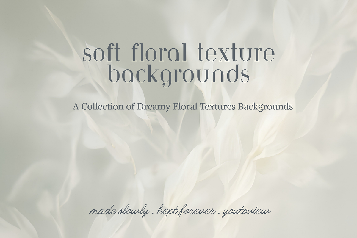 Soft Floral Texture Backgrounds, a Background Graphic by youtoview (Photo 19 of 19)