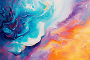 20 Abstract Oil Painting Texture, a Texture Graphic by UnicDesign (Thumbnail 3 of 11)
