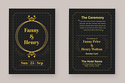 Wedding Invitation Card, a Stationery Template by MightyDesign (Thumbnail 2 of 7)