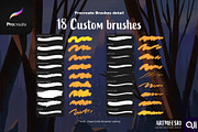 Procreate Brushes set : Sketching, a Brush Add-On by Artmeesri (Thumbnail 2 of 5)