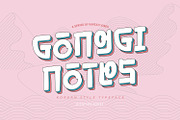 Gonggi Notes, a Symbol Font by Ditatype (Thumbnail 1 of 11)