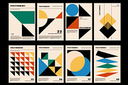 Artworks posters inspired postmodern, a Decorative Illustration by Pgmart (Thumbnail 2 of 7)