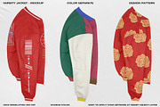 Varsity Jacket - Mockup, a Hoody Mockup by DaldSgh (Thumbnail 14 of 21)