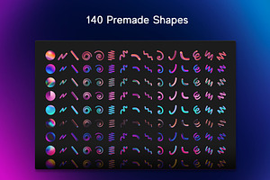 3D Fluid Mixer Brush Gradients