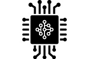 AI & Machine Learning Chip, a Technology Illustration by abu67222 (Thumbnail 7 of 13)