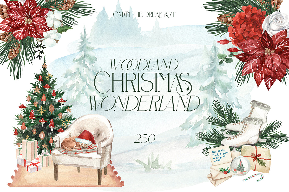 BUNDLE 95 in 1 - 11000 Watercolor, a Decorative Illustration by Catch the Dream Art (Photo 95 of 96)