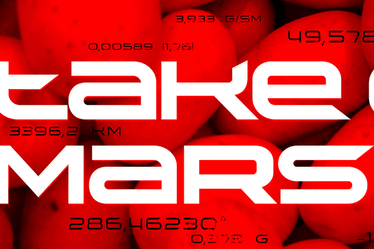TechnoirSST Font preview 8