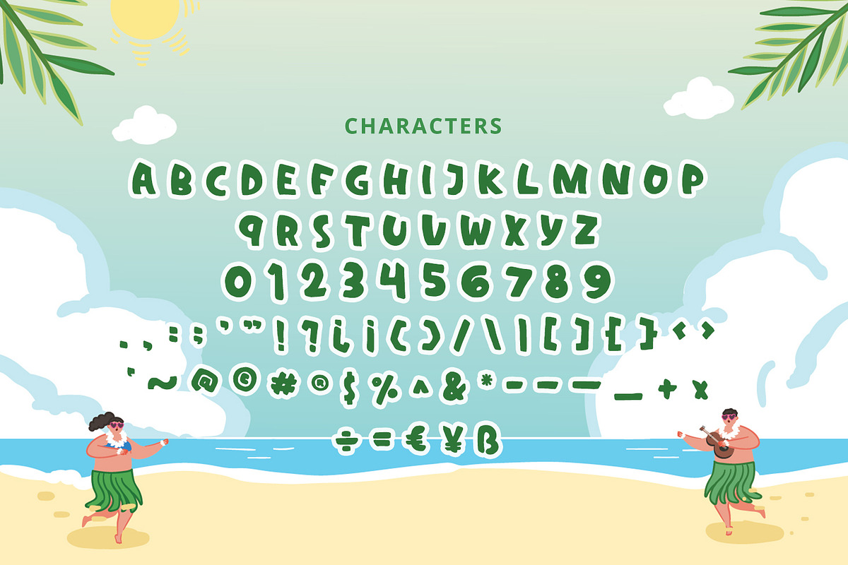 Summer Dance - Display Font, a Script Font by Alpaprana (Photo 7 of 8)