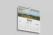 Landscape Wall Calendar Mockup, a Product Mockup by Tokobeta (Thumbnail 7 of 9)