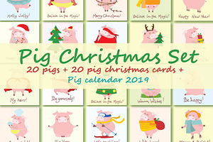 For one week only $5!!! PIG SET