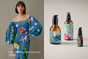Blue Vintage Botanical Pattern, a Pattern Graphic by likorbut (Thumbnail 4 of 14)