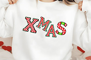 Christmas Alphabet Sublimation Png, an Illustration by RobertsArt (Thumbnail 6 of 6)